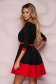 - StarShinerS red dress cloche thin fabric 2 - StarShinerS.com