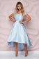 - StarShinerS lightblue dress cloche asymmetrical strass with pearls taffeta 1 - StarShinerS.com