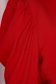 Bluza dama din material usor elastic rosie cu un croi mulat si maneci bufante - StarShinerS 4 - StarShinerS.ro
