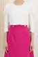 Bluza dama din material subtire alba cu croi larg si umeri bufanti - StarShinerS 4 - StarShinerS.ro