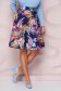 StarShinerS skirt thin fabric office cloche midi with floral print nonelastic fabric 1 - StarShinerS.com