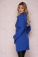 Blue trenchcoat straight nonelastic fabric long detachable cord light material 2 - StarShinerS.com