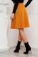 Mustard skirt cloche midi with pockets slightly elastic fabric - StarShinerS 3 - StarShinerS.com
