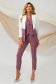 Pink trousers conical with button accessories elastic cloth 3 - StarShinerS.com