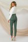 Green jacket office slightly elastic fabric arched cut with padded shoulders 4 - StarShinerS.com