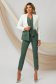 Green trousers conical with button accessories elastic cloth 3 - StarShinerS.com