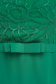 Rochie din georgette verde asimetrica in clos cu aplicatii de dantela - StarShinerS 4 - StarShinerS.ro