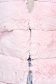 Blana SunShine roz deschis de ocazie cu un croi drept din blana ecologica cu buzunare laterale 5 - StarShinerS.ro