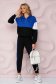 Casual blue from two pieces sport 2 pieces with trousers slightly elastic cotton 1 - StarShinerS.com