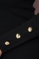 Bluza dama din bumbac elastic neagra cu un croi mulat accesorizata cu nasturi - SunShine 4 - StarShinerS.ro