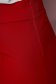 Pantaloni din stofa usor elastica rosii cu un croi evazat si talie inalta - StarShinerS 5 - StarShinerS.ro