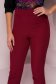 Raspberry trousers conical high waisted cloth 4 - StarShinerS.com