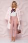Lightpink trousers conical high waisted cloth 2 - StarShinerS.com