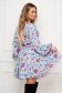 Rochie din georgette in clos cu elastic in talie si maneci bufante - StarShinerS 2 - StarShinerS.ro