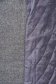 Palton din lana SunShine gri elegant cu un croi cambrat cu blana ecologica detasabila 5 - StarShinerS.ro