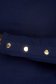 Bluza dama SunShine albastru-inchis mulata din bumbac cu umeri cu volum cu aplicatii de dantela 4 - StarShinerS.ro