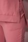 Lightpink sport 2 pieces loose fit with pockets with undetachable hood 3 - StarShinerS.com