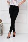 Black jeans skinny jeans with medium waist small rupture of material 3 - StarShinerS.com