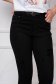 Black jeans skinny jeans with medium waist small rupture of material 5 - StarShinerS.com