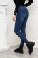 Blue jeans high waisted skinny jeans with buttons 2 - StarShinerS.com