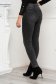 Black jeans high waisted skinny jeans with buttons 2 - StarShinerS.com