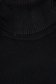 Bluza dama din tricot fin neagra mulata pe gat - SunShine 3 - StarShinerS.ro