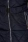 Darkblue jacket tented from slicker elastic belt detachable hood 5 - StarShinerS.com