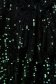 Darkgreen dress short cut pencil with sequin embellished details detachable cord 4 - StarShinerS.com