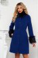 Blue coat tented fur collar cloth 1 - StarShinerS.com
