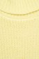 Pulover SunShine galben cu croi larg pe gat din material gros tricotat 4 - StarShinerS.ro