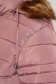 Geaca SunShine roz prafuit din fas cu curea elastica si gluga detasabila 5 - StarShinerS.ro