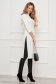 Ivory with tented cut long women`s blouse lycra - StarShinerS 4 - StarShinerS.com