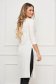 Ivory with tented cut long women`s blouse lycra - StarShinerS 3 - StarShinerS.com