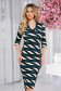 Rochie StarShinerS tip creion din material elastic tricotat 1 - StarShinerS.ro