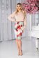 - StarShinerS cream women`s blouse with cut out material from veil fabric 4 - StarShinerS.com