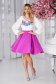 - StarShinerS purple skirt elastic cloth cloche lateral pockets 1 - StarShinerS.com