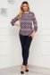 Bluza dama Lady Pandora cu croi larg accesorizata cu snur pe laterale 3 - StarShinerS.ro