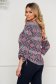 Bluza dama Lady Pandora cu croi larg accesorizata cu snur pe laterale 2 - StarShinerS.ro
