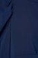 Bluza dama din voal albastru-inchis cu umeri cu volum si decupaje in material - StarShinerS 5 - StarShinerS.ro