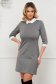 Darkgrey dress knitted short cut 1 - StarShinerS.com