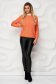 Orange sweater knitted 4 - StarShinerS.com