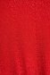 Pulover din tricot fin rosu cu croi larg si fir stralucitor - SunShine 5 - StarShinerS.ro
