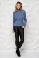 Blue women`s blouse knitted tented strass 3 - StarShinerS.com