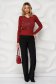Bricky women`s blouse knitted with crystal embellished details 4 - StarShinerS.com