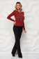 Bricky women`s blouse knitted with crystal embellished details 3 - StarShinerS.com