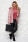 Lightpink jacket from slicker with faux fur accessory 4 - StarShinerS.com