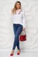 White women`s blouse cotton embroidered loose fit 4 - StarShinerS.com