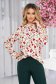 Women`s blouse cotton with floral print loose fit 1 - StarShinerS.com