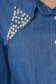 Blue women`s shirt denim pearls strass 5 - StarShinerS.com