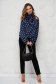 Bluza dama din satin cu croi larg si guler tip esarfa - SunShine 4 - StarShinerS.ro
